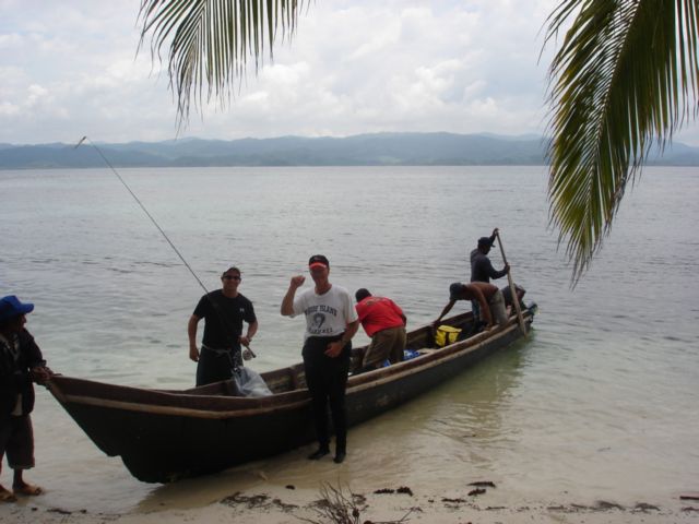 Fly fishing in Panama San Blas